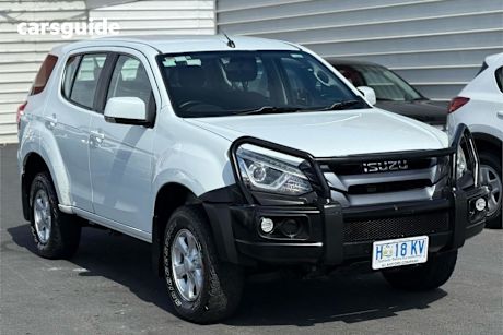 White 2018 Isuzu MU-X SUV LS-M 4X4