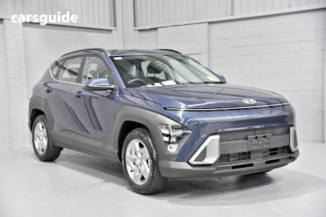 Blue 2025 Hyundai Kona SUV F