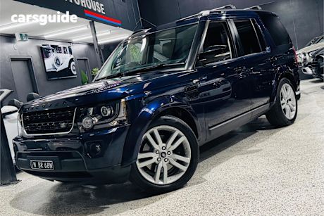 Blue 2016 Land Rover Discovery SUV SDV6 HSE 4X4