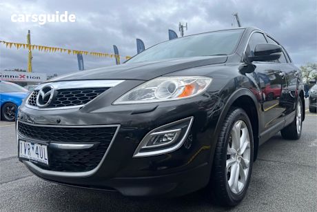 Black 2010 Mazda CX-9 SUV GRAND TOURING 4WD