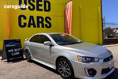 Silver 2017 Mitsubishi Lancer Sedan ES SPORT F