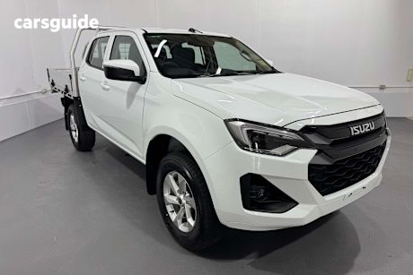 White 2025 Isuzu D-MAX Ute Tray LS-M 4X4