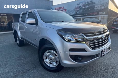 Silver 2018 Holden Colorado Ute Tray LS 4X4