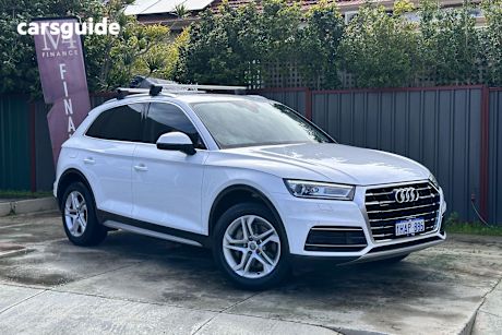 White 2019 Audi Q5 Wagon 40 Tdi Quattro Design