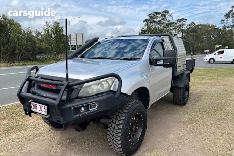 Silver 2016 Isuzu D-MAX Cab Chassis Sx (4X4)