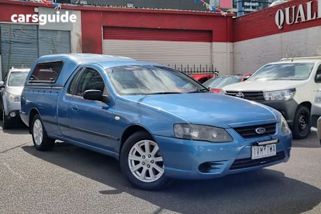 Blue 2007 Ford Falcon Utility Xls