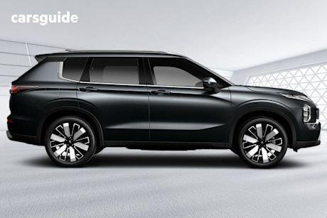 Black 2025 Mitsubishi Outlander Wagon Aspire 7 Seat (Awd)