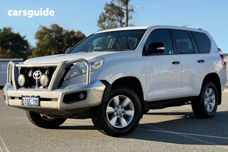 White 2017 Toyota Landcruiser Prado SUV GX 4X4