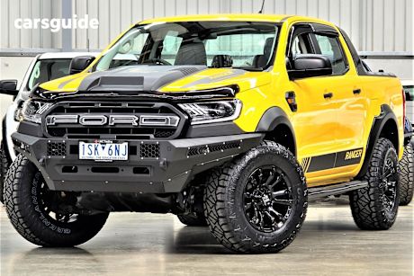 Yellow 2020 Ford Ranger Ute Tray XL HI-RIDER R