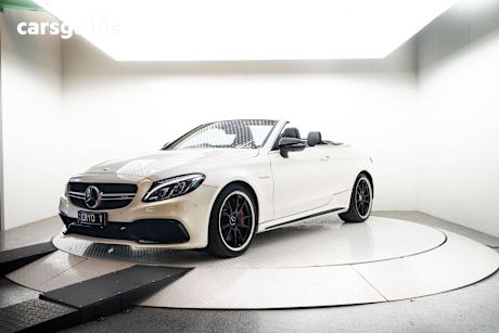 White 2016 Mercedes-Benz C-CLASS Sedan C63 AMG S R
