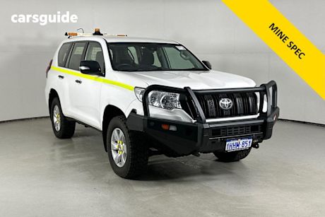White 2021 Toyota Landcruiser Prado Wagon Gx 7 Seat