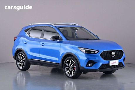 Blue 2021 MG ZST Wagon Essence
