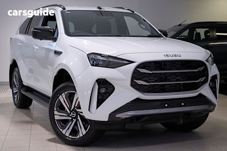 White 2025 Isuzu MU-X SUV LS-T 4X4