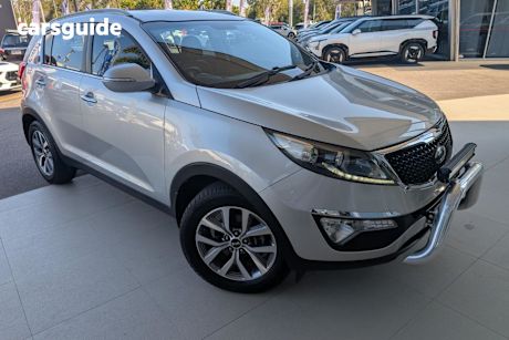 Silver 2015 Kia Sportage SUV SI PREMIUM F