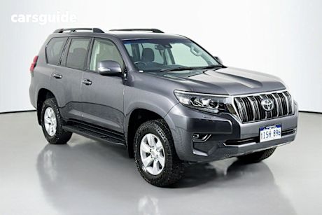 Silver 2020 Toyota Landcruiser Prado Wagon Gxl Flat Tailgate