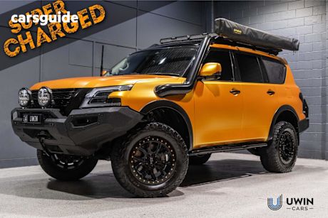 Orange 2022 Nissan Patrol SUV TI-L 4X4