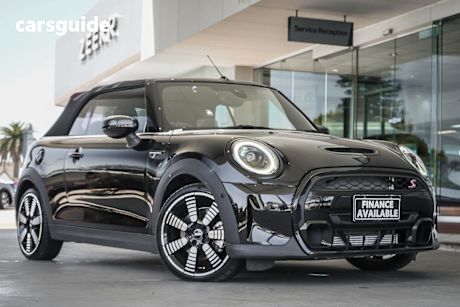 Black 2022 Mini Convertible Convertible Cooper S Classic