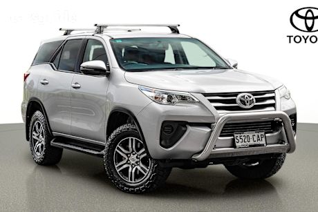 Silver 2019 Toyota Fortuner SUV GX 4X4