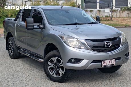 Silver 2016 Mazda BT-50 Ute Tray GT 4X4