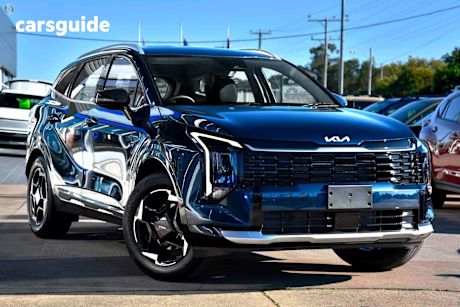 Blue 2025 Kia Sportage SUV SX F