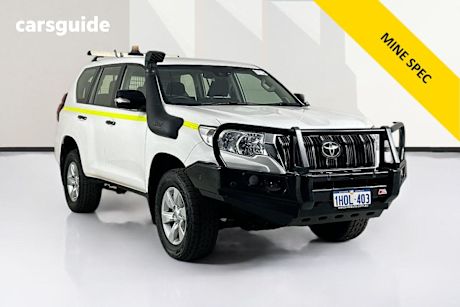 White 2022 Toyota Landcruiser Prado Wagon Gx 7 Seat