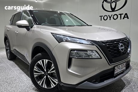 Silver 2023 Nissan X-Trail Wagon St-L (4Wd) E-Power (Hybrid)
