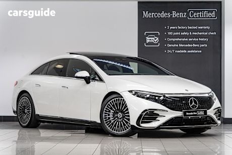 White 2022 Mercedes-Benz EQS Hatch EQS500