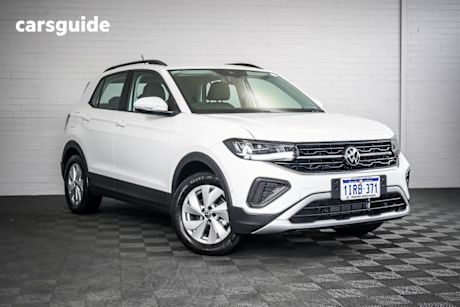 White 2024 Volkswagen T-Cross Wagon 85Tfi Life