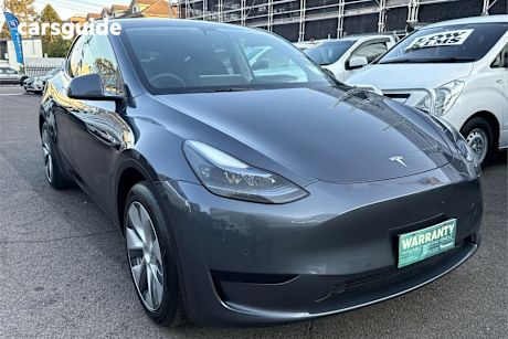 Grey 2023 Tesla Model Y Wagon Rear-Wheel Drive
