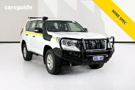 White 2022 Toyota Landcruiser Prado Wagon Gx 7 Seat