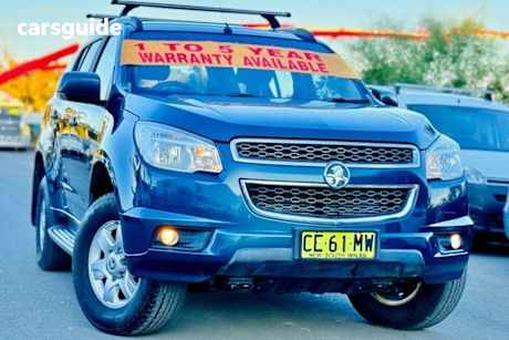 Blue 2015 Holden Colorado 7 Wagon Lt (4X4)