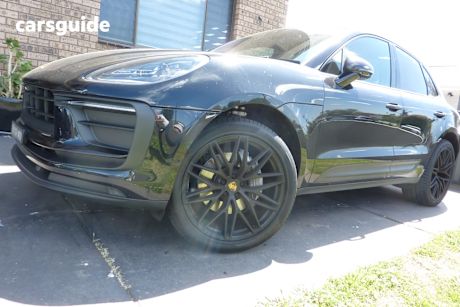 Black 2022 Porsche Macan Wagon T