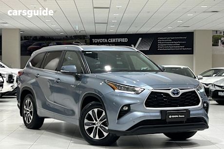 Blue 2024 Toyota KLUGER HYBRID SUV GXL 4X4