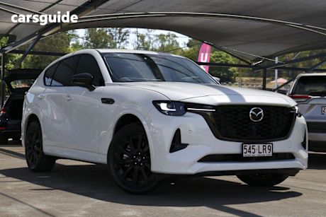 White 2024 Mazda CX-60 Wagon G40E Gt Vision Hybrid