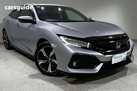 Silver 2019 Honda Civic Hatch RS F