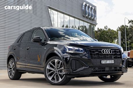 Black 2025 Audi Q2 SUV 40 TFSI S LINE 4WD