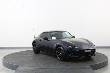 Blue 2021 Mazda MX-5 Convertible Rf Gt Rs