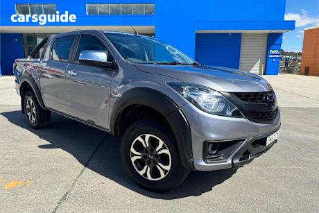 Grey 2013 Mazda BT-50 Dual Cab Utility Xtr (4X4)