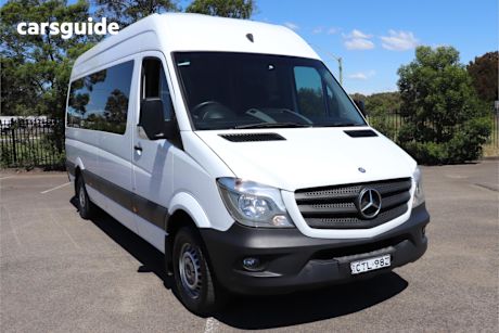White 2014 Mercedes-Benz Sprinter Commercial 316CDI R