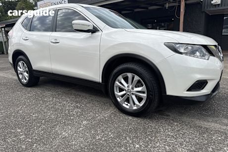 White 2017 Nissan X-Trail Wagon St (Fwd)