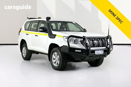 White 2022 Toyota Landcruiser Prado Wagon Gx 7 Seat