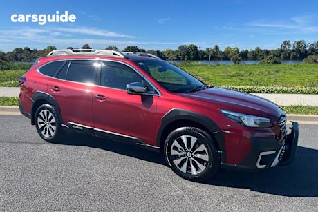 Red 2023 Subaru Outback Wagon Awd Touring