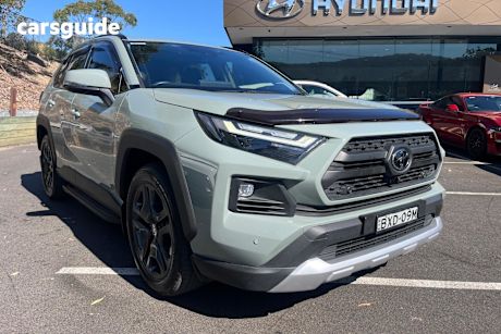 Green 2024 Toyota RAV4 SUV EDGE 4X4