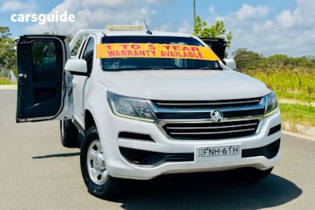White 2017 Holden Colorado Crew Cab Pickup Ls (4X4)