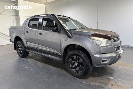 Grey 2015 Holden Colorado Crew Cab Pickup Z71 (4X4)