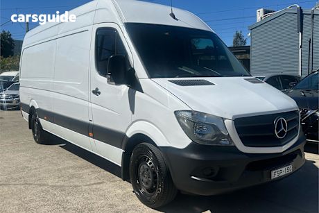 White 2016 Mercedes-Benz Sprinter Commercial 316CDI R