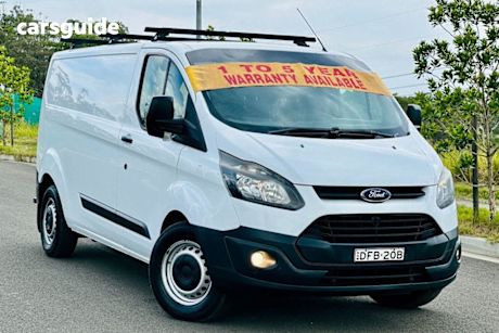 White 2016 Ford Transit Custom Van 330L (Lwb)