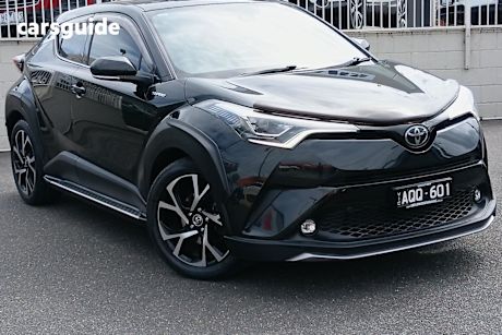 Black 2017 Toyota C-HR SUV KOBA 4X4