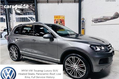 Grey 2013 Volkswagen Touareg SUV 150TDI 4WD