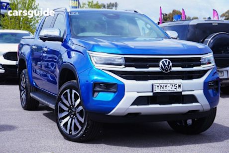 Blue 2023 Volkswagen Amarok Dual Cab Utility Aventura Tsi452 4Motion